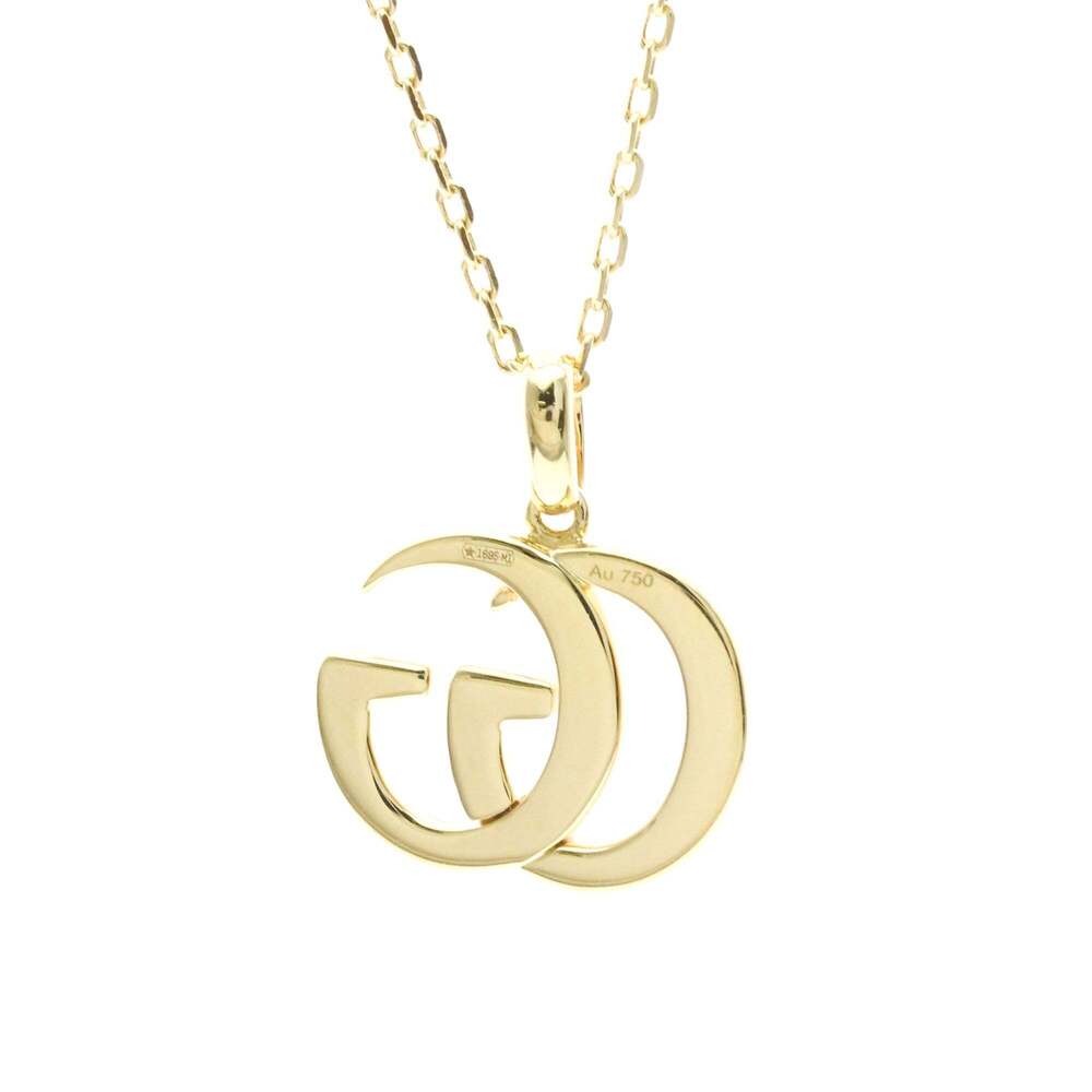 Gucci Double GG Necklace Yellow Gold (18K) No Stone Men,Women Fashion Necklac... - Picture 2 of 12